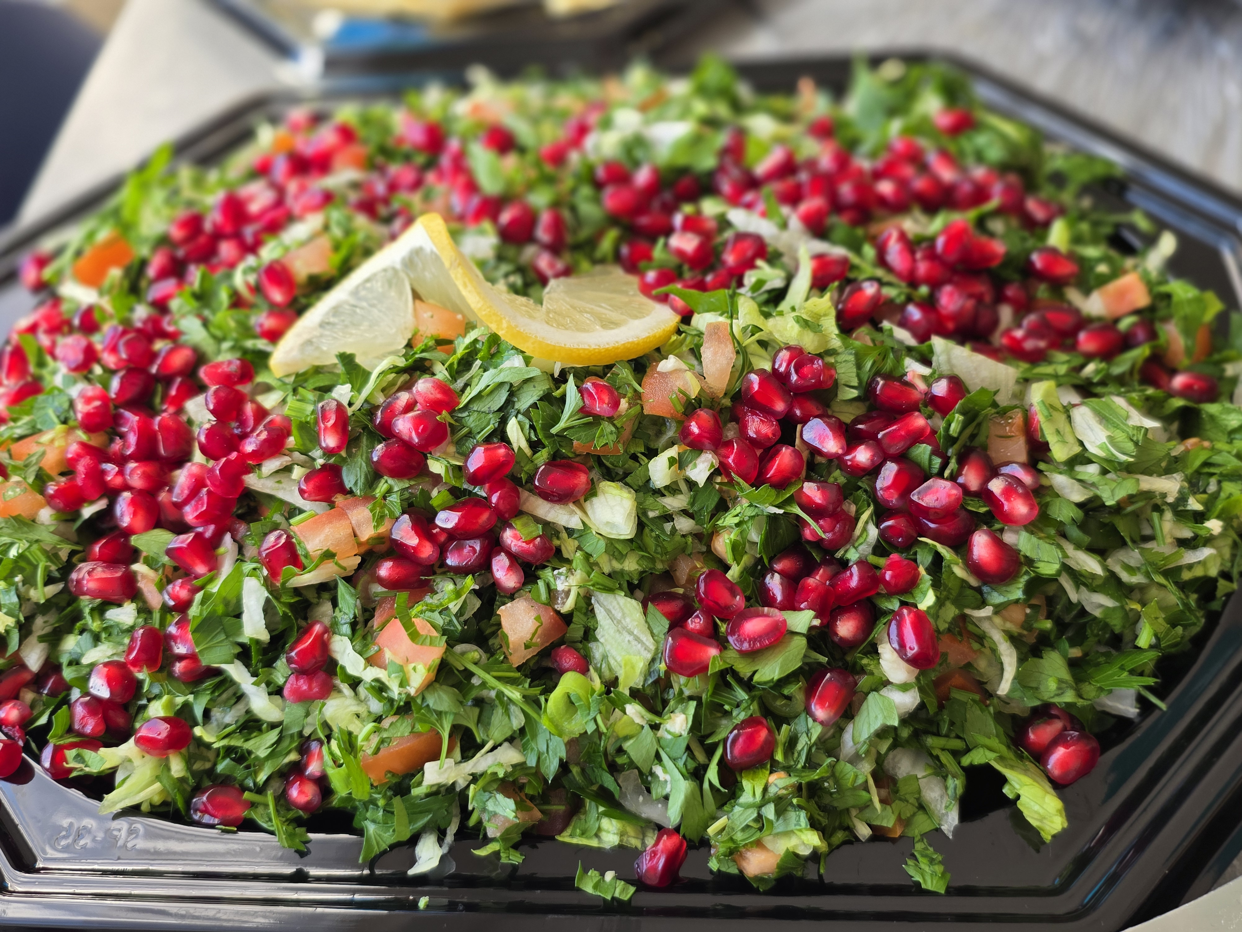 Syrisches Buffet, vegetarisch